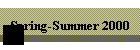 Spring-Summer 2000